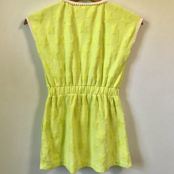 Crewcuts Terrycloth Stars Coverup Dress, Size 7 - Picture 4 of 11